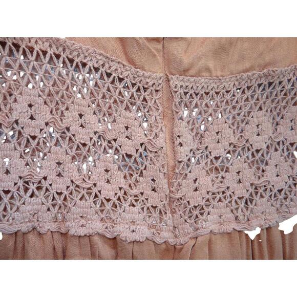 Jolie & Joy Feminine Coral Midi Dress - Size XL - Picture 2 of 5